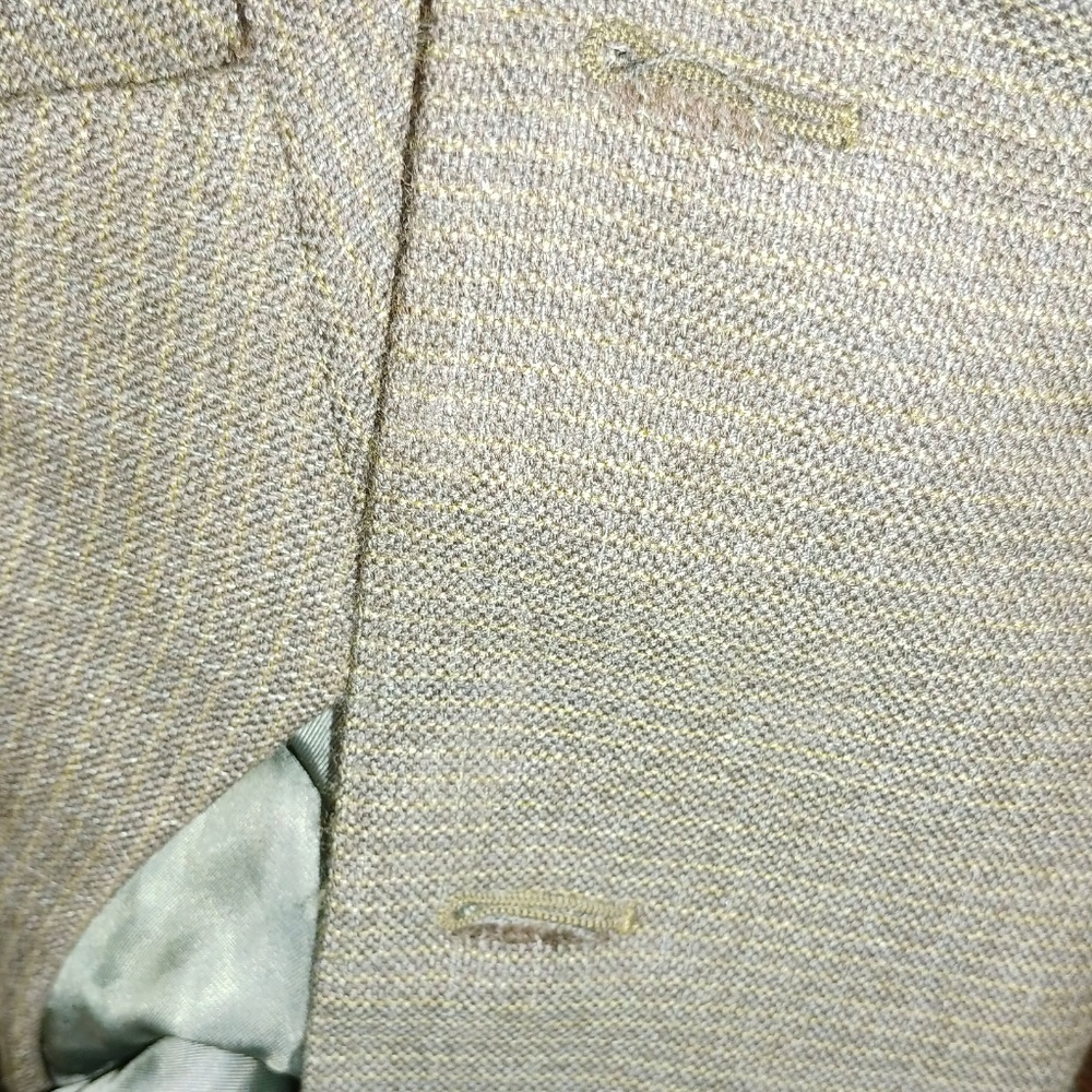 Ermenegildo Zegna Green Wool Sport Coat 45R - Picture 8 of 8